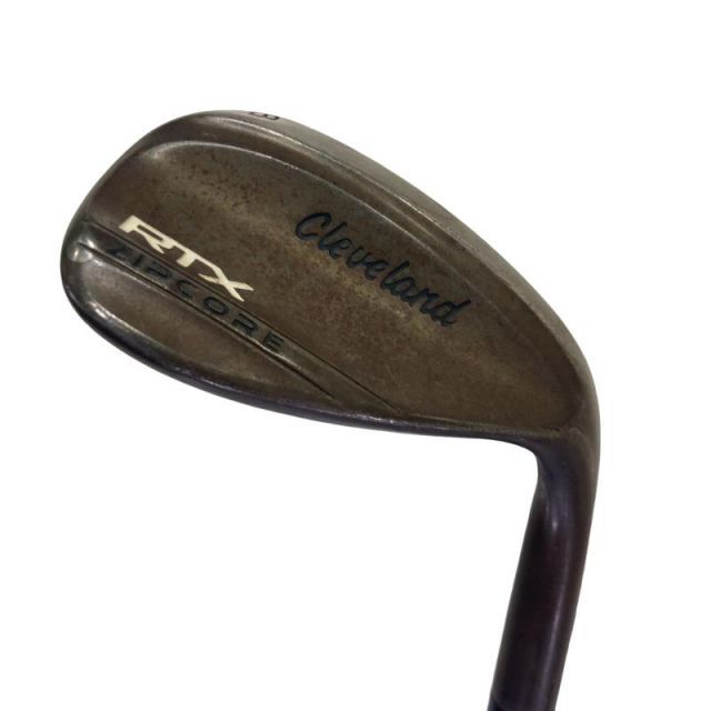 【中古】 クリーブランド Cleveland RTX-6 ZIPCORE ツアーラック(ノーメッキ) 58°/10° MID ウェッジ WG Dynamic Gold (フレックスS) メンズ 男性用 右利き 右用 Cランク ゴルフクラブ