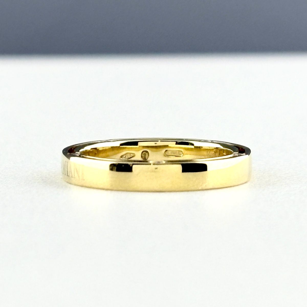ダミアーニ Damiani D サイド リング YG イエローゴールド 指輪