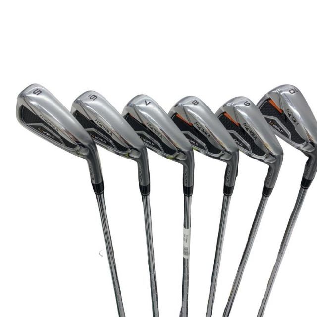 【中古】 本間ゴルフ TOUR WORLD TW747P 6S アイアンセット IR NS PRO 950GH (フレックスS) メンズ 男性用 右利き 右用 Cランク ゴルフクラブ