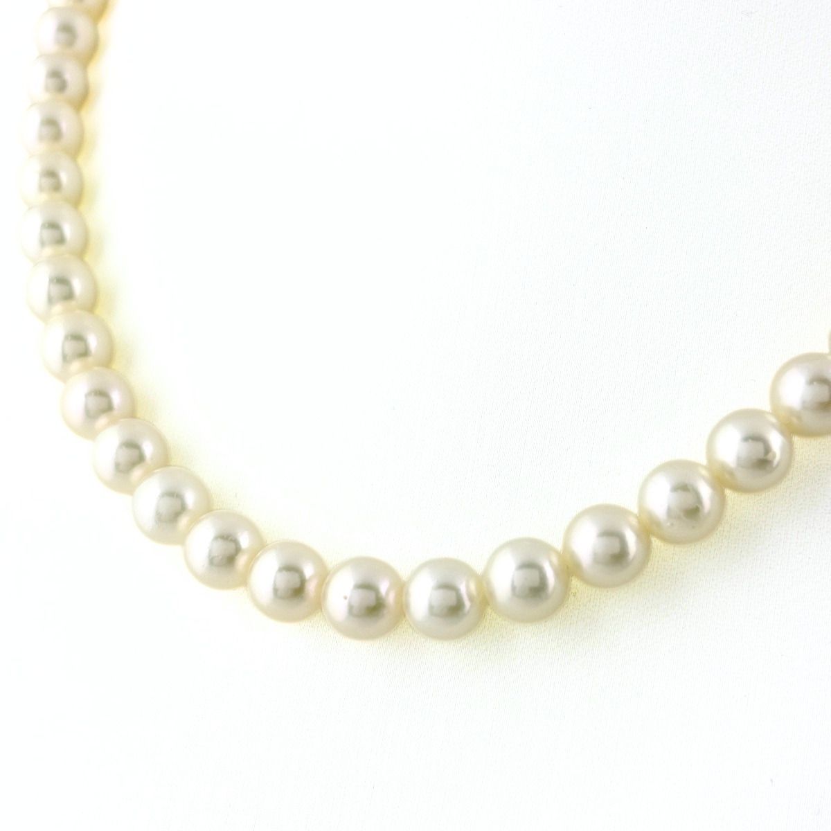 タサキ TASAKI パール ネックレス SILVER シルバー 真珠 ネックレス SV パール レディース 【中古】