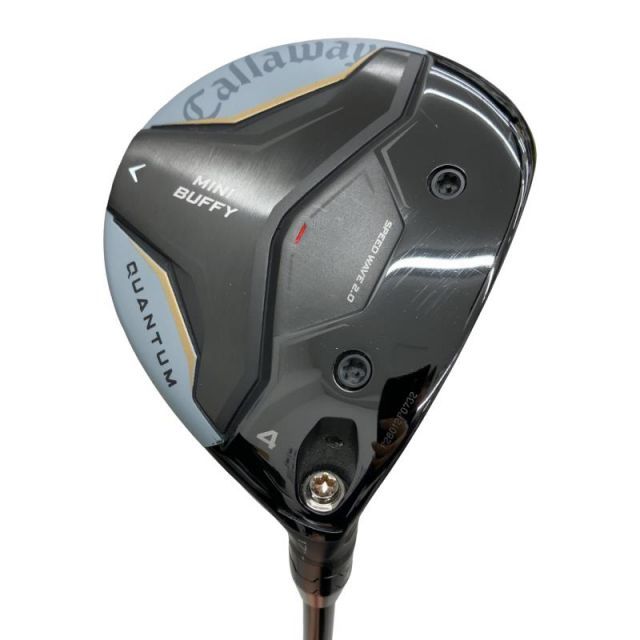 【中古】 キャロウェイ QUANTUM MINI BUFFY 4W フェアウェイウッド FW 純正特注シャフト (フレックスS) メンズ 男性用 右利き 右用 Bランク ゴルフクラブ
