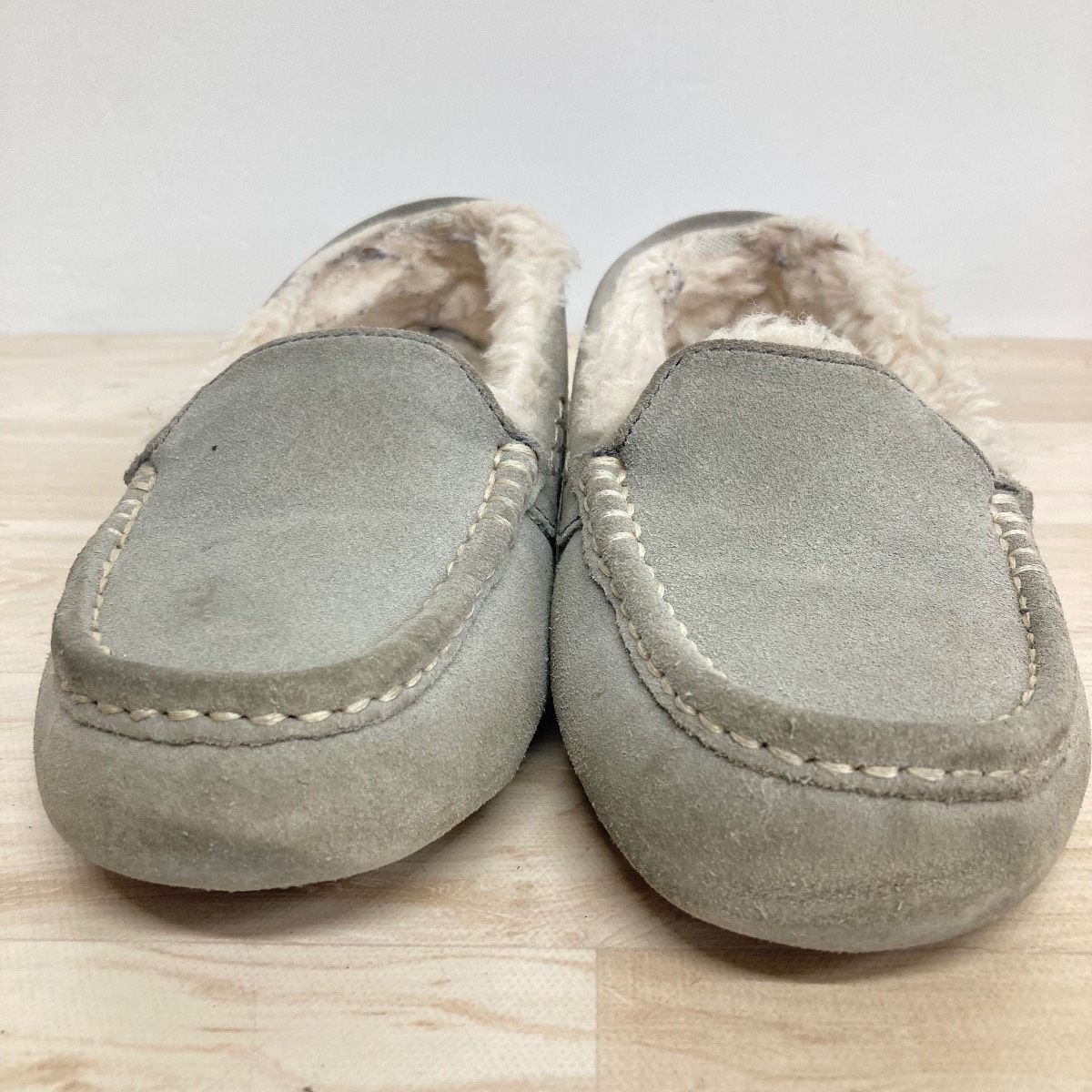 UGG アグ W ANSLEY モカシン/ローファー 23cm(USA6) LGRY ライトグレー