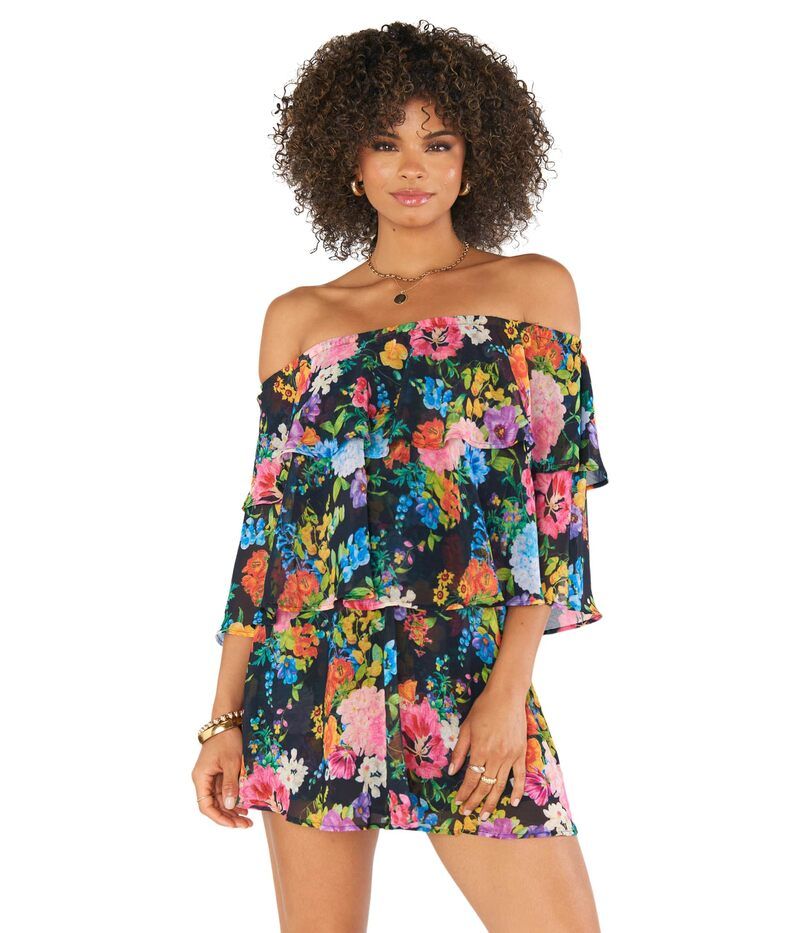 ウミーユアムーム レディース トップス ジャンプスーツ ロンパース Show Me Your Mumu Triple Deckeromper Midnight Botani