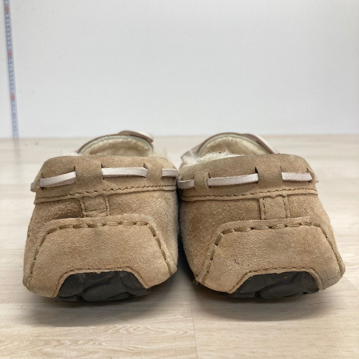 UGG モカシン 23cm キャメル S/N 5612 ムートン スリッポン/フラット