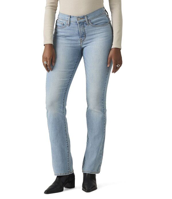 リーバイス レディース ボトムス デニムパンツ ブーツカット ブーツ ジーンズ Levis 315 Shaping High Rise Bootcut Jeans Up and Away