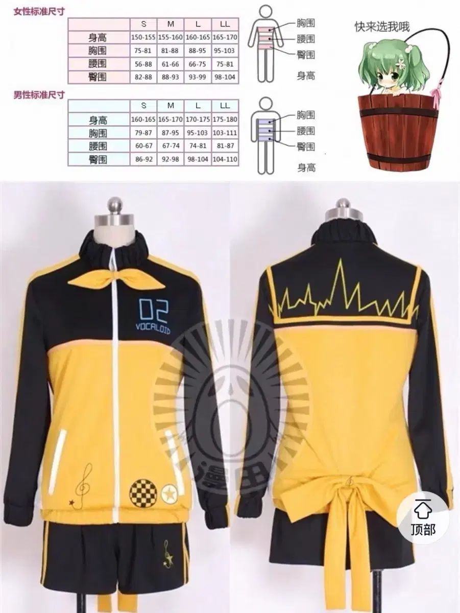 鏡音リン スタイリッシュ エナジー 服 出品