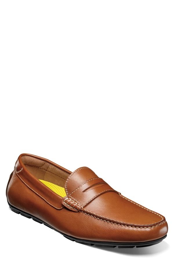 フローシャイム メンズ シューズ ローファー Florsheimotor Driving Loafer Cognac