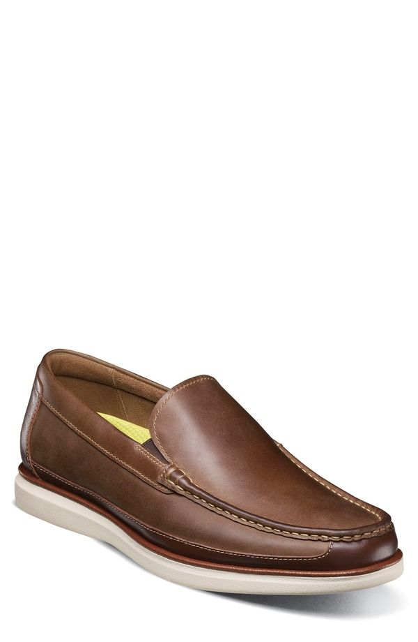 フローシャイム メンズ シューズ ローファー Florsheim Tropics Venetian Loafer Brown ブラウン