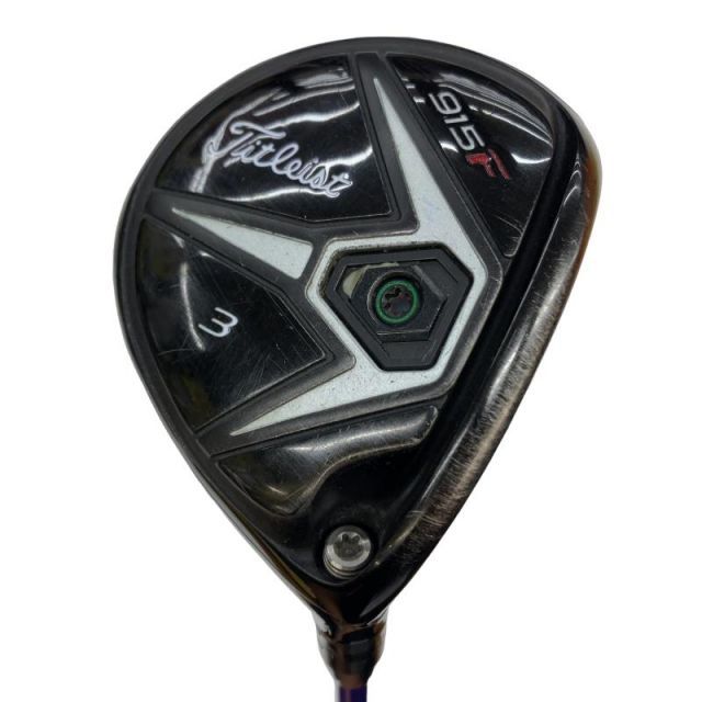 【中古】 タイトリスト 915 F 3W(15°) フェアウェイウッド FW ATTAS G7 6 (フレックスS) メンズ 男性用 右利き 右用 Cランク ゴルフクラブ
