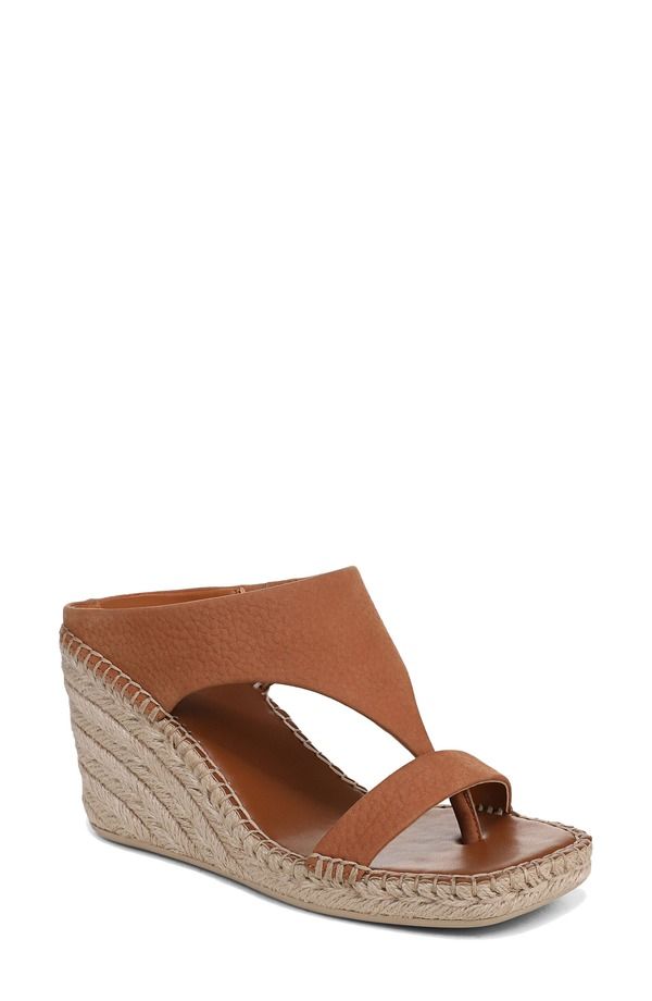 フランコサルト レディース シューズ サンダル プラットフォーム Franco Sarto Farren Espadrille Platform Wedge Sandal Caramel Brown