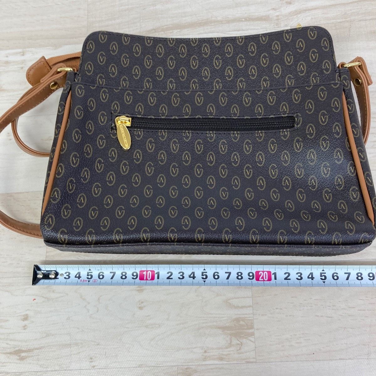 GIANNI VALENTINO ジャンニバレンチノ ショルダーバッグ ダーク
