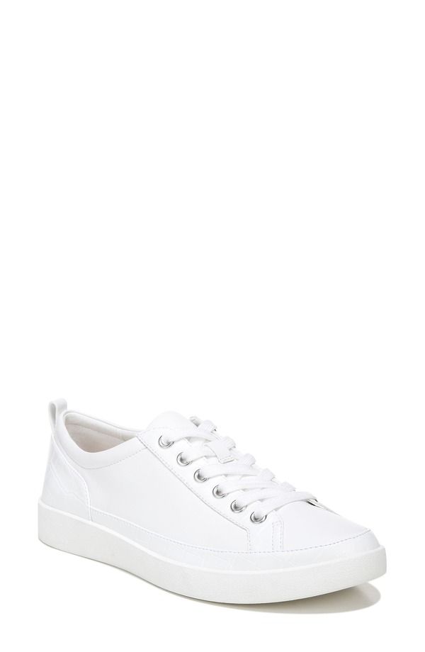 バイオニック レディース シューズ スニーカー Vionic Winny Low Top Sneaker White Nappa ホワイト