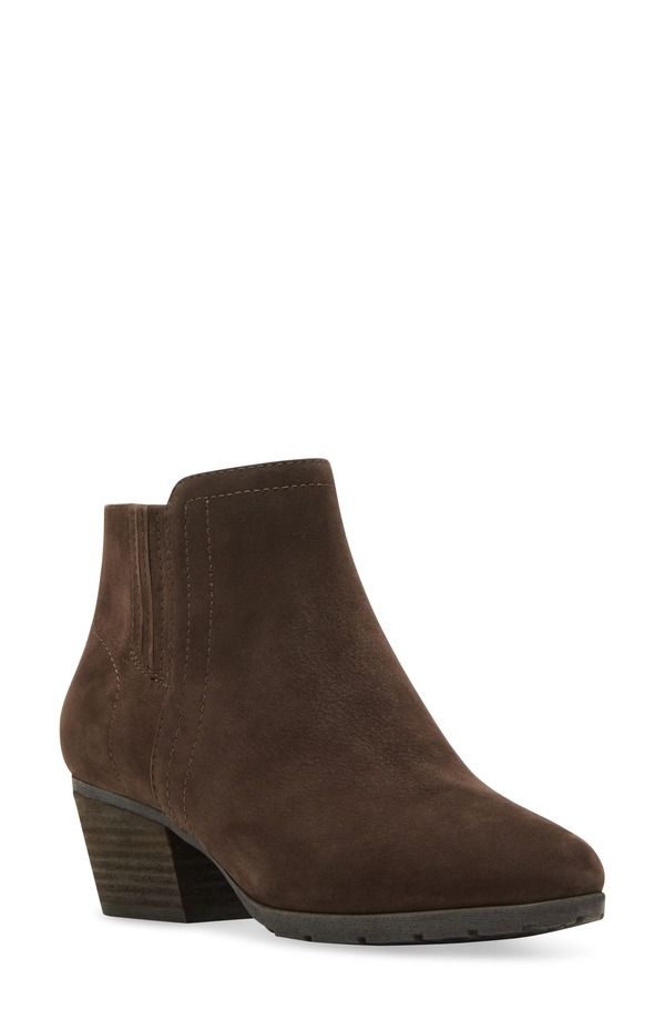 ブロンド レディース シューズ ブーツ・レインブーツ スエード Blondo Valli Waterproof Suede Bootie Java Nubuck