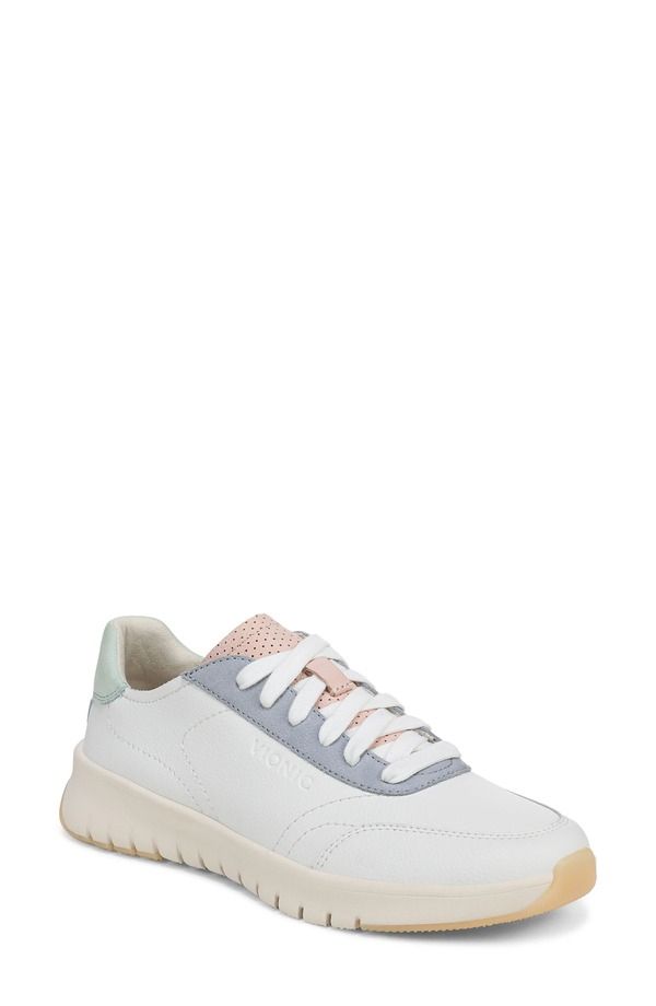 バイオニック レディース シューズ スニーカー Vionic Uptownubuck Sneaker White Multi ホワイト