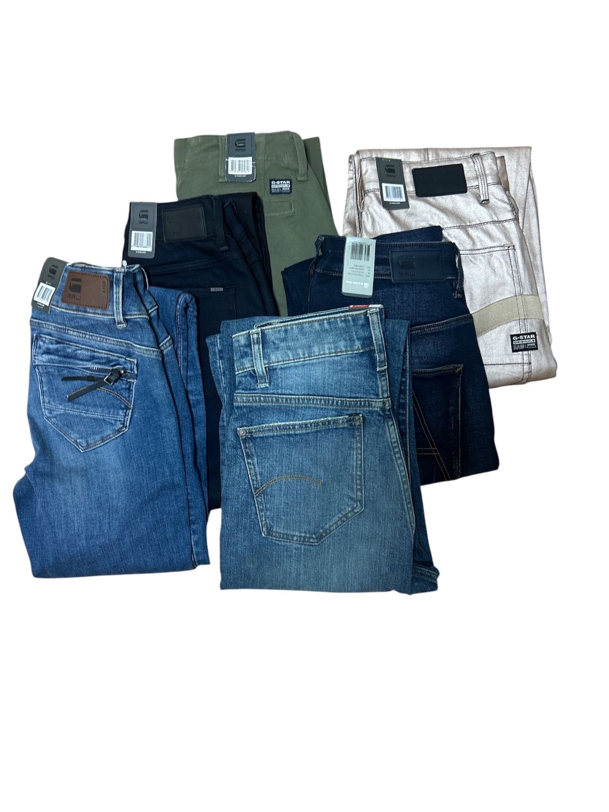 定価10万以上　新品タグ付き G-STAR RAW レディース デニムパンツ W25 6本まとめ売り 22,052円
