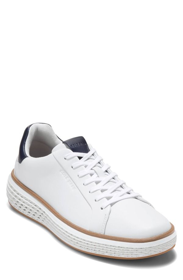コールハーン メンズ シューズ スニーカー Cole Haan GrandPro Court SkyWeave Sneaker Optic White Ch Midnight Moon ホワイト