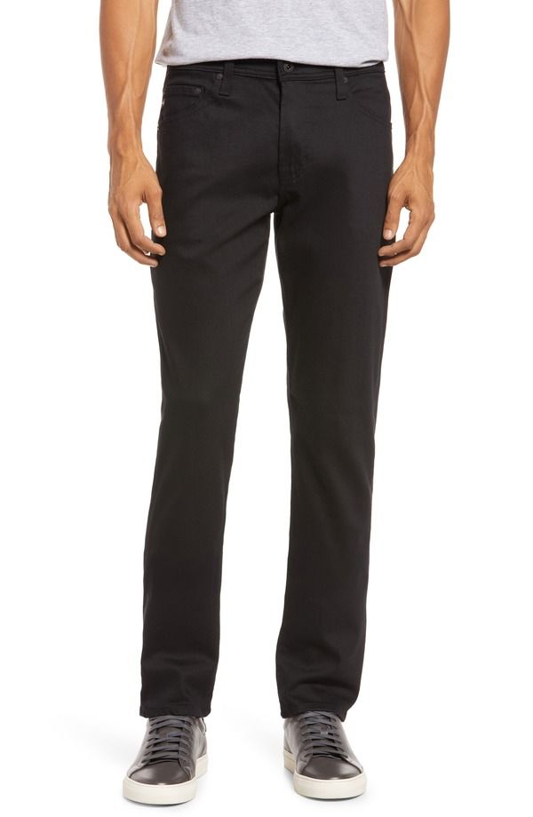 エージー メンズ ボトムス デニムパンツ ストレート ジーンズ AG Mens Graduate Slim Straight Leg Stretch Jeans Fathom