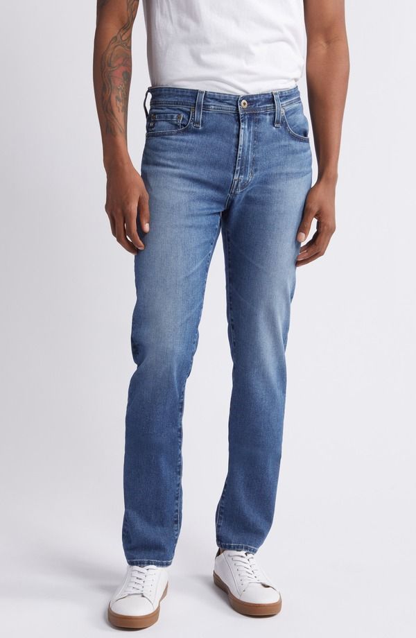 エージー メンズ ボトムス デニムパンツ スリムフィット ジーンズ AG Tellis Cloud Soft Slim Fit Jeans Twin Lakes