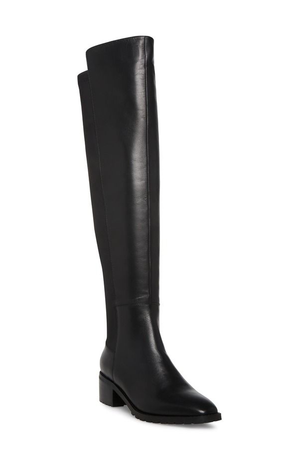 ブロンド レディース シューズ ブーツ・レインブーツ Blondo Sierra Waterproof Over the Knee Boot Black Leat ブラック