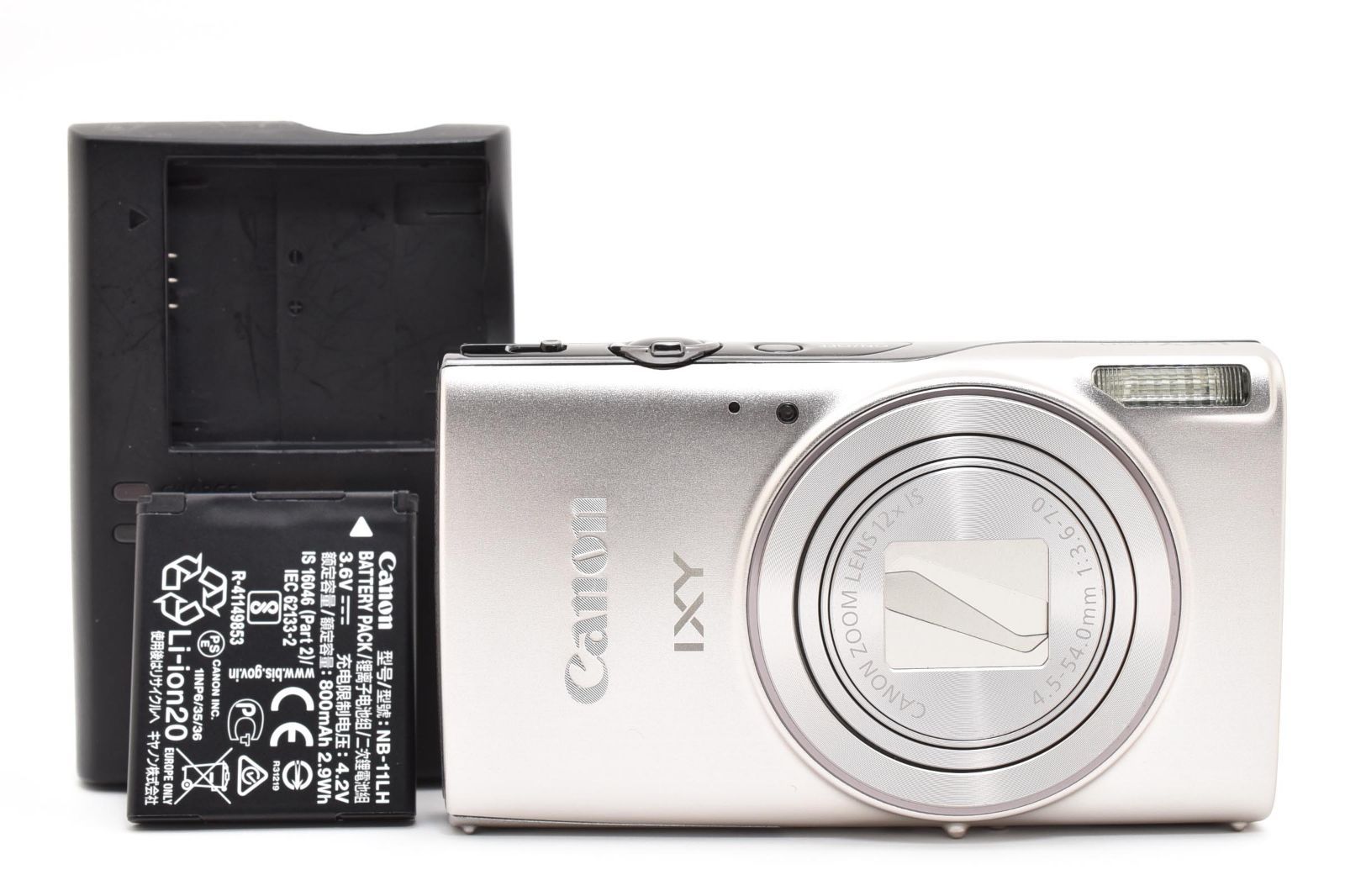 ★極上品★ キヤノン CANON IXY 650 PC2274 シルバー #5291W0600