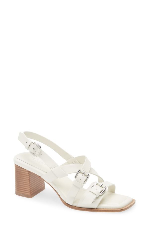 ラグアンドボーン レディース シューズ ヒール サンダル rag bone Harlow MidHeel Sandal Antique White ホワイト