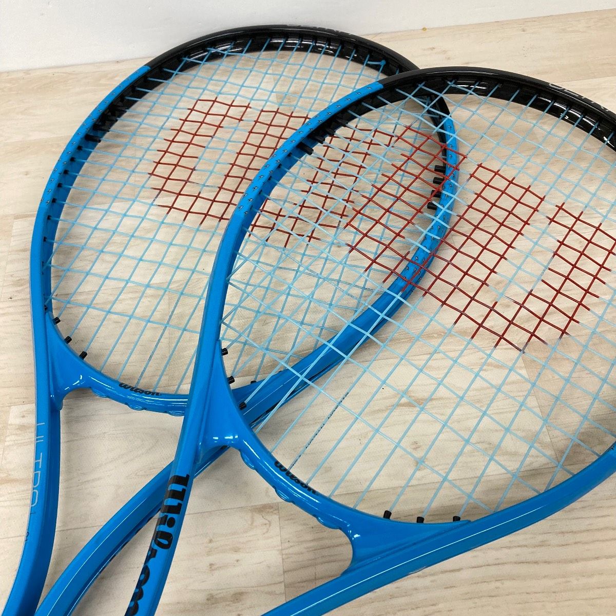 まとめて2点セット Wilson 硬式テニスラケット ULTRA POWER XL 112