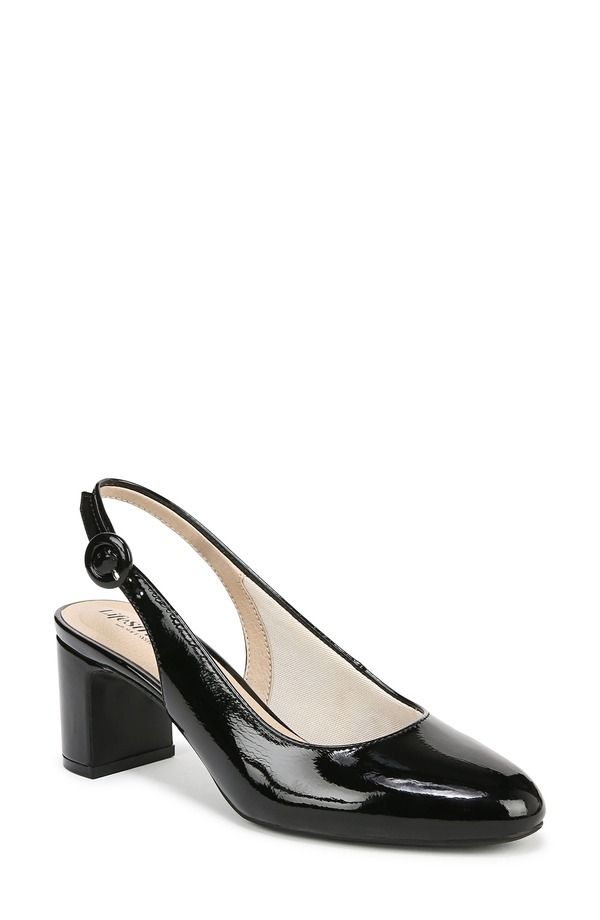 ライフストライド レディース シューズ ヒール サンダル LifeStride Tia Slingback Sandal Black ブラック