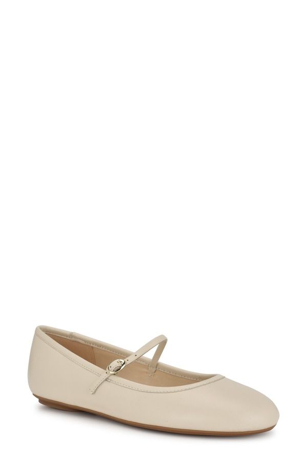 ナインウェスト レディース シューズ パンプス Nine West Classik Mary Jane Flat Ivory アイボリー