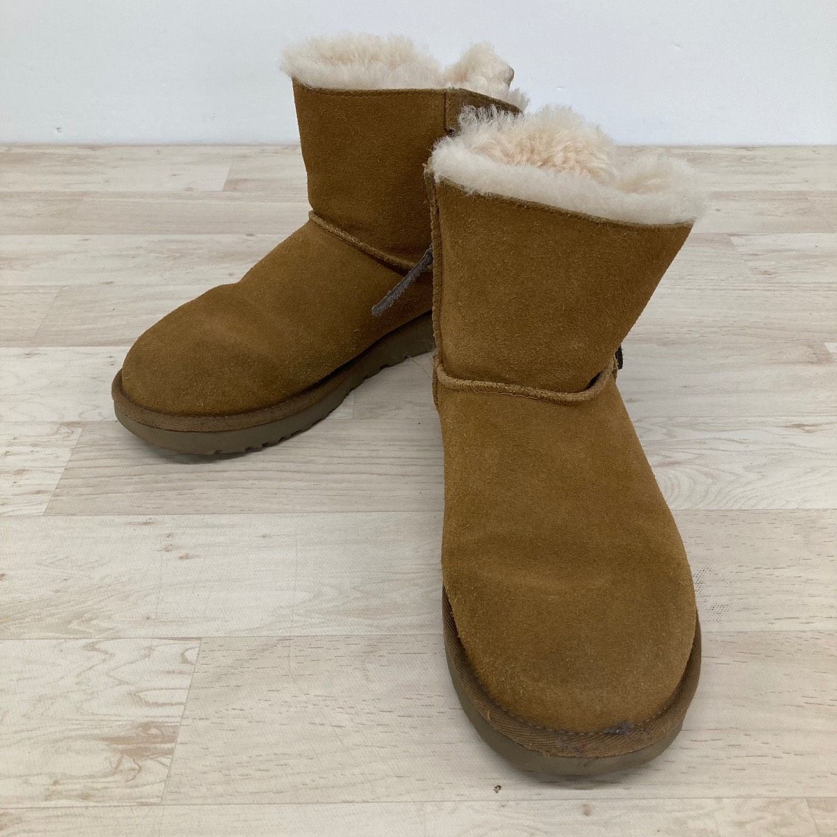 UGG/アグ ムートンブーツ キャメルブラウン系 S/N 1016665 JAPAN 24cm