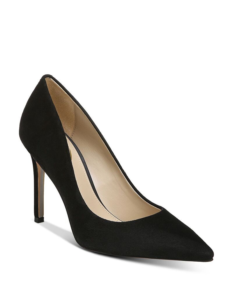サムエデルマン レディース シューズ パンプス レザー Sam Edelman Womens Hazeleather Pumps Black Suede ブラック