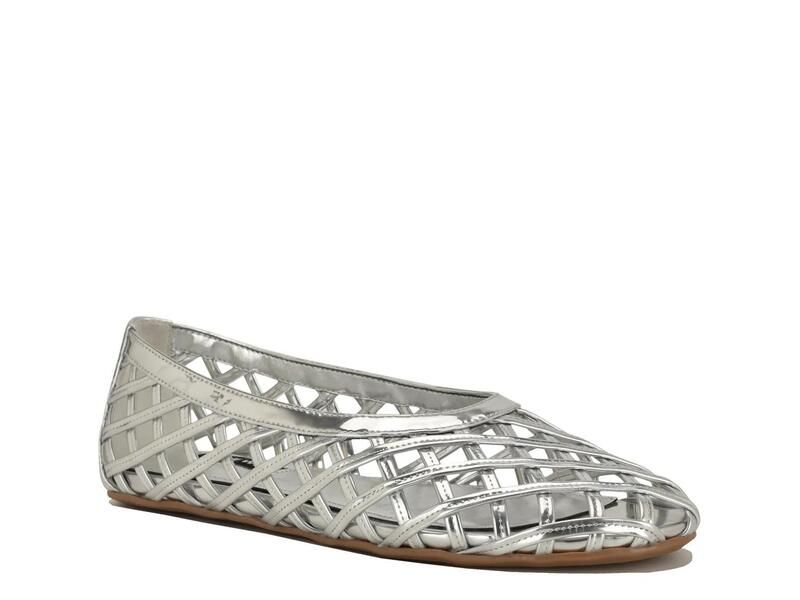 ナインウェスト レディース シューズ パンプス Nine WestDippy Flat Silver Metallic シルバー
