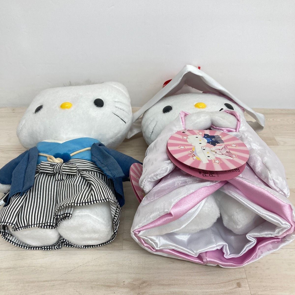 KITTY & DANIEL #3 ぬいぐるみセット キティ＆ダニエルぬいぐるみセット 和装ウェディング 1999年