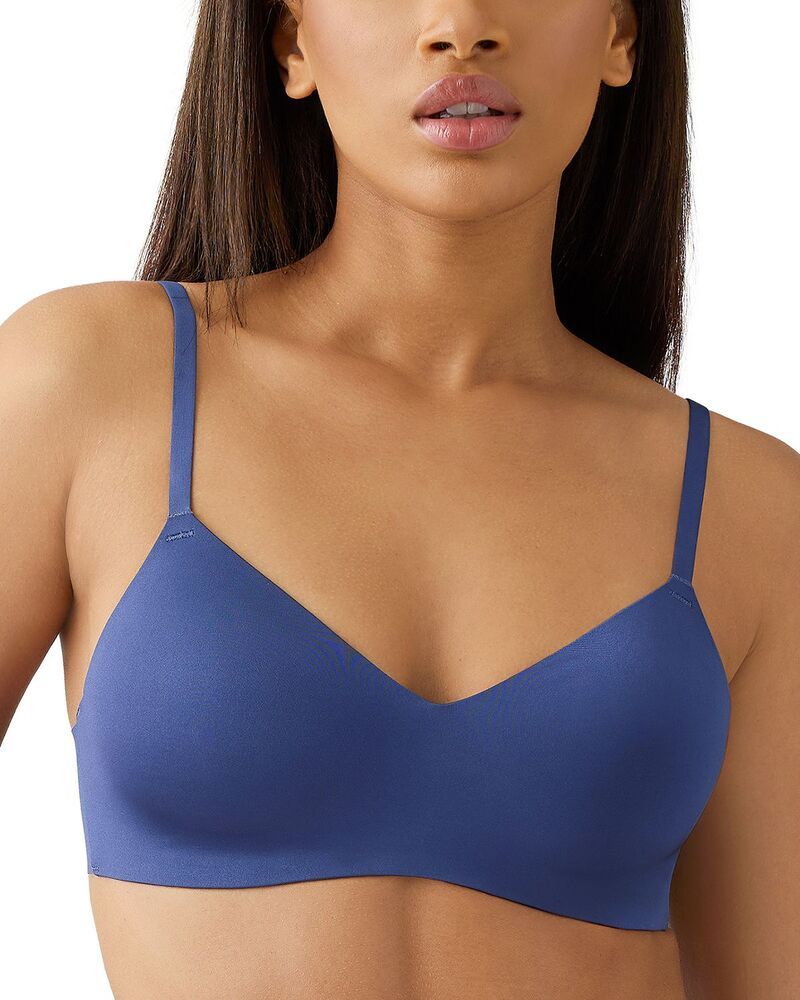 ビーテンプティッド レディース トップス シャツ btemptd by Wacoal Spotlight Wirefree TShirt Bra Crown Blue ブルー