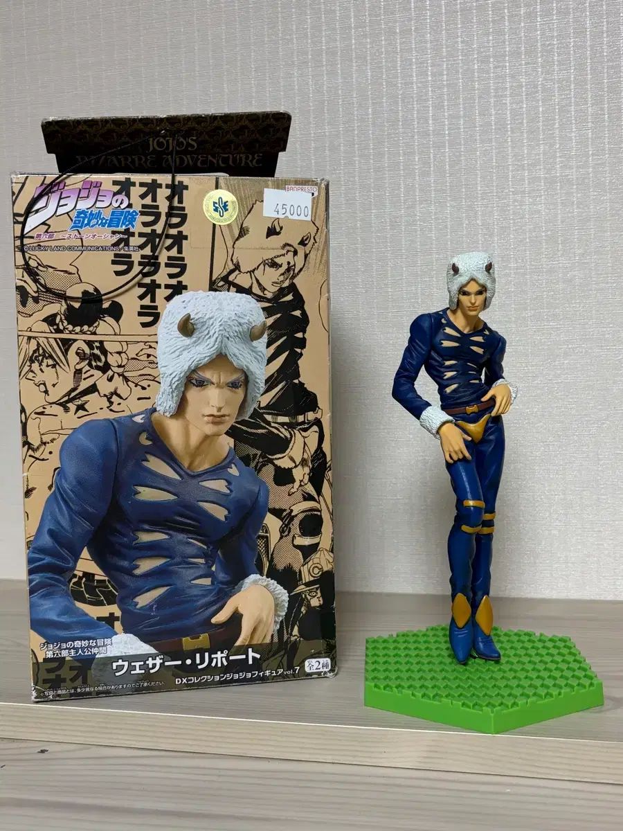 ジョジョ ジョジョの奇妙な冒険 BANPRESTO(バンプレスト) 6分 ウエザー・リポート フィギュア 古典