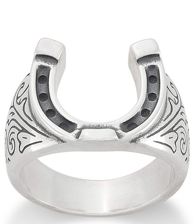 ジェームズ エイヴリー レディース アクセサリー 指輪 James Avery Western Horseshoe Ring Sterling Silver シルバー