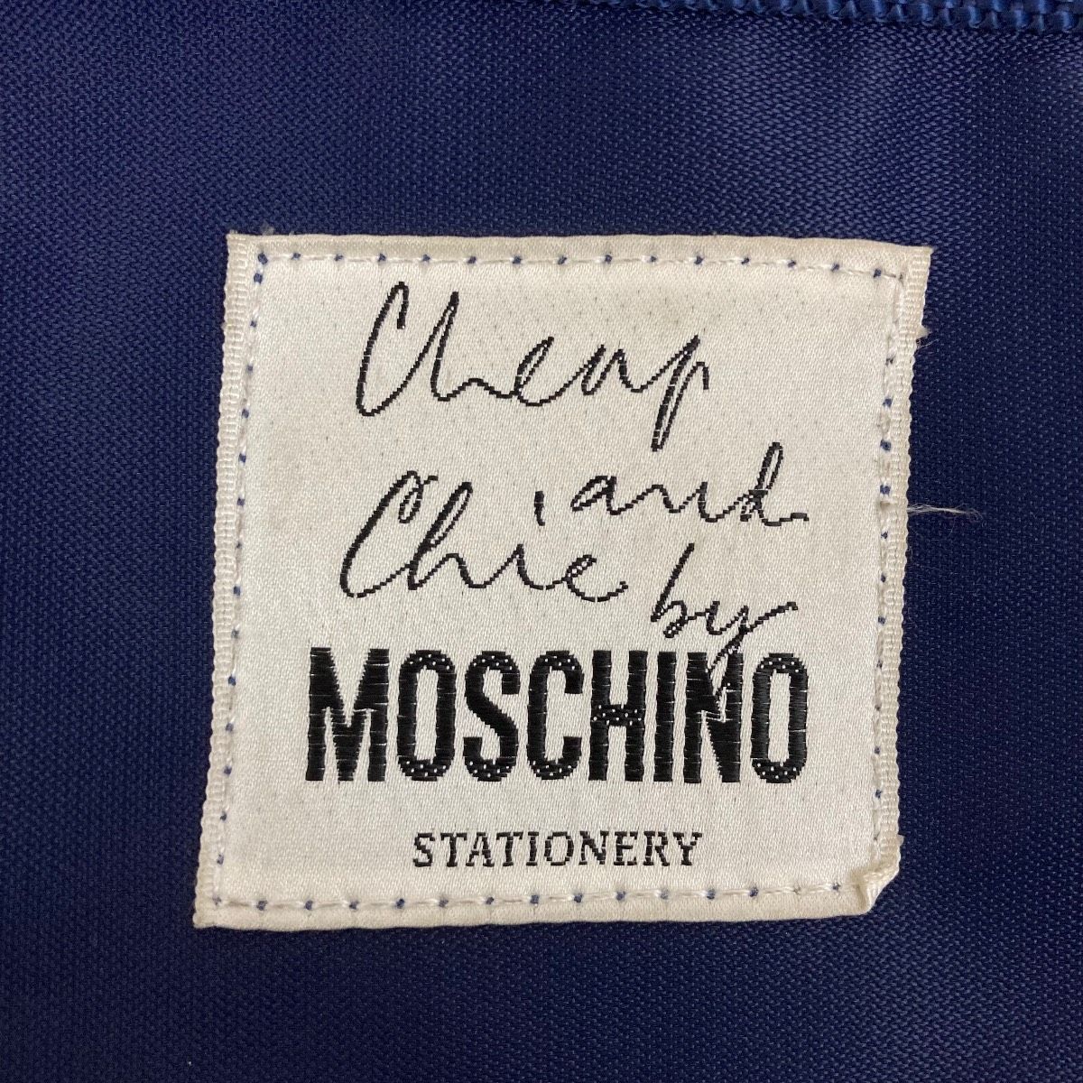 [最終お値下げ]美品MOSCHINOモスキーノ ロゴ2wayバッグ❤️ Cheap and Chic by MOSCHINO STATIONERY モスキーノ ショルダーバッグ