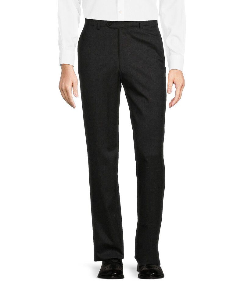 ハート シャフナー マルクス メンズ ボトムス カジュアルパンツ パンツ Hart Schaffner Marx Classic Fit Flat Front Solid Dress Pants Ch
