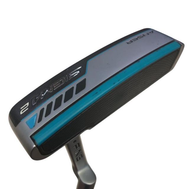 【中古】 ピン SIGMA 2 ANSER プラチナム 34インチ(PP60) パター PT スチール (フレックスその他) メンズ 男性用 右利き 右用 Cランク ゴルフクラブ