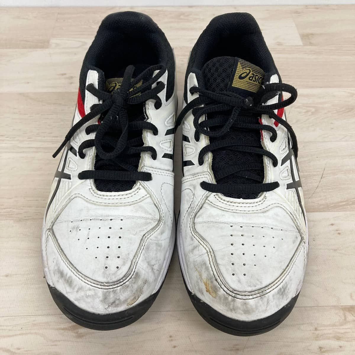 asics/アシックス スニーカー 24.5cm 1043A001 ホワイト×ブラック 
