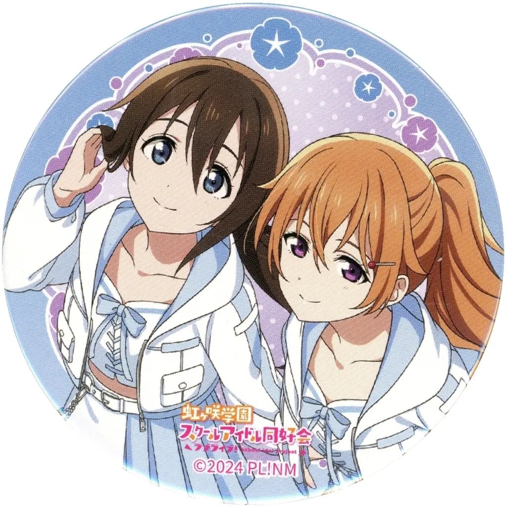 中古】バッジ・ピンズ 桜坂しずく＆近江彼方 「ラブライブ!虹ヶ咲学園