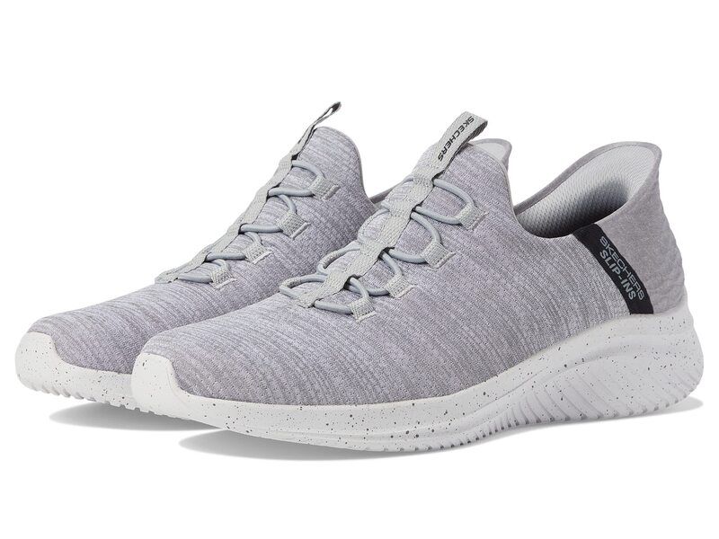 スケッチャーズ メンズ シューズ スニーカー SKECHERS Ultra Flex 30 Right Away Hands Free SlipIns Gray グレー