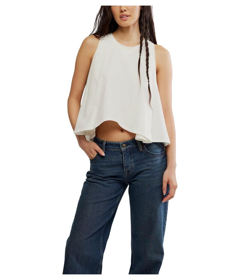 フリーピープル レディース トップス シャツ Tシャツ Free People We The Free Hialeah Tee Clean Ivory アイボリー