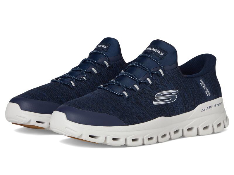 スケッチャーズ メンズ シューズ スニーカー SKECHERS GlideStep Zefyr Hands Free Slipin Navy ネイビー