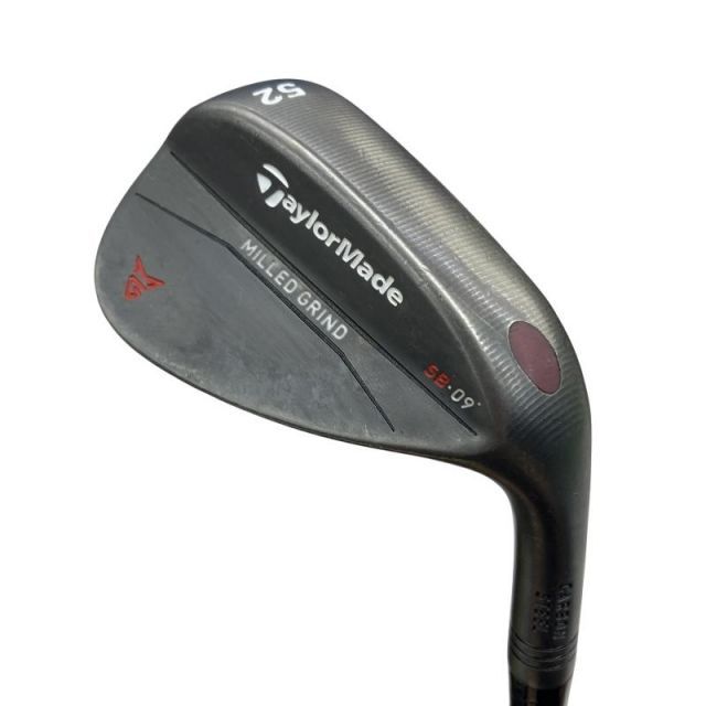 【中古】 テーラーメイド Taylor Made MILLED GRIND(ブラック) 52°/09° ウェッジ WG Dynamic Gold (フレックスS) メンズ 男性用 右利き 右用 Cランク ゴルフクラブ