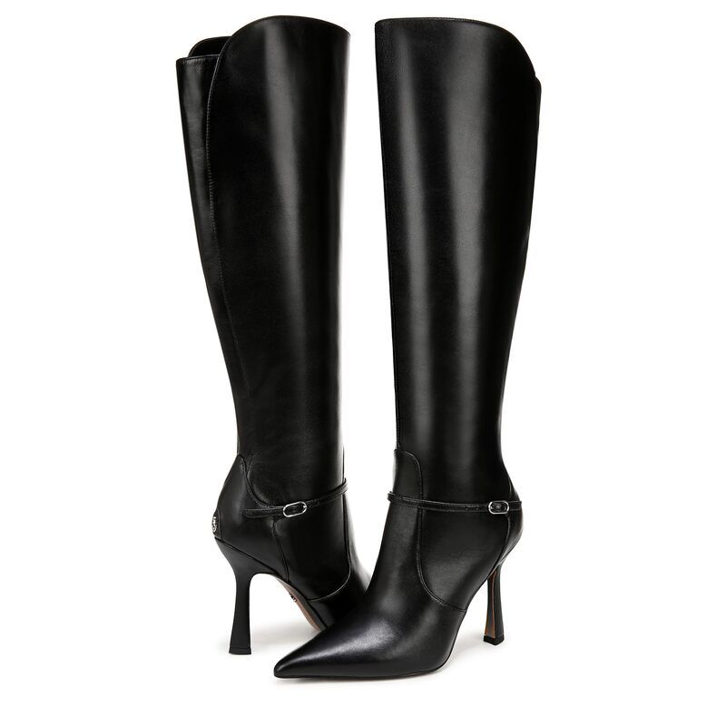 サムエデルマン レディース シューズ スニーカー Sam Edelman Elia Black Leather ブラック 16,436円