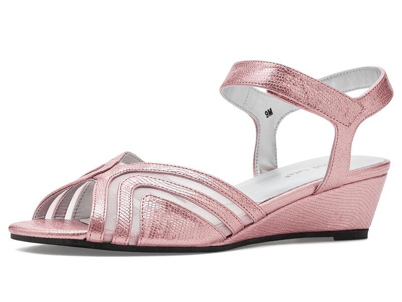 ダイビッドテイト レディース シューズ サンダル David Tate Admire Pink Lizard Pri ピンク