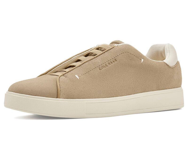 コールハーン レディース シューズ スニーカー Cole Haan Grandpro Luxe Slip On Sneakers Birch Beige Sue ベージュ