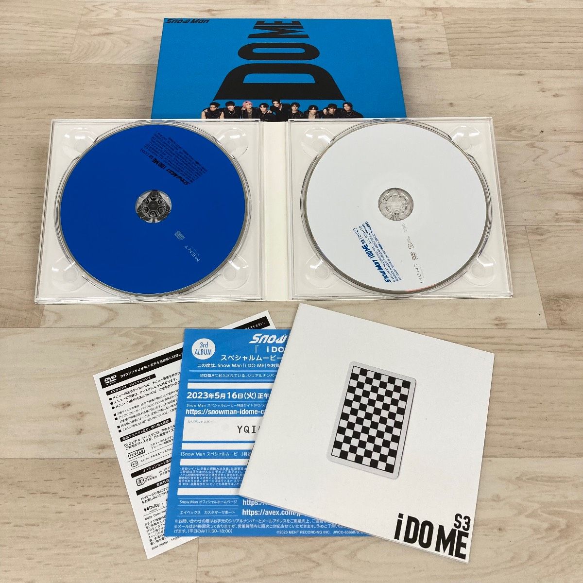 まとめて3点セット Snow Man アルバム i DO ME 初回盤A/B/通常盤 JWCD