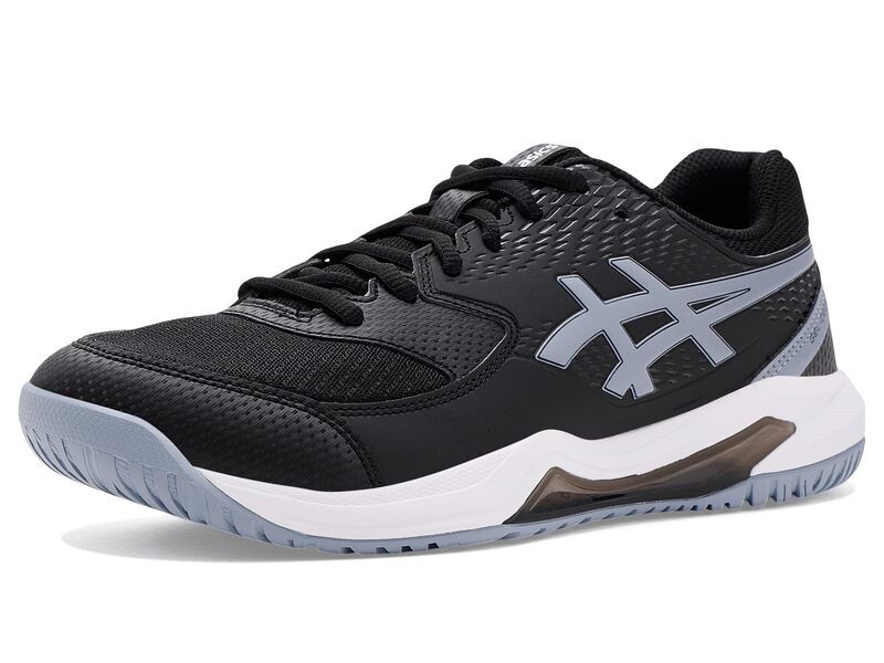 アシックス メンズ シューズ スニーカー ASICS GelDedicate 8 BlackGrey Blue ブラック