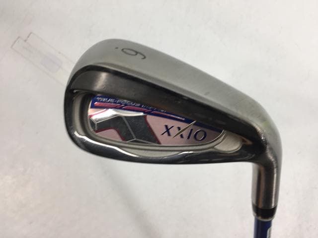 返品OK 【中古ゴルフクラブ】ダンロップ ゼクシオ10 テン (XXIO 10 X) アイアン レディス 2018 (ブルー) MP1000L 6I